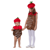 Chocolate Dipped Strawberry Costume - Kids & Babies